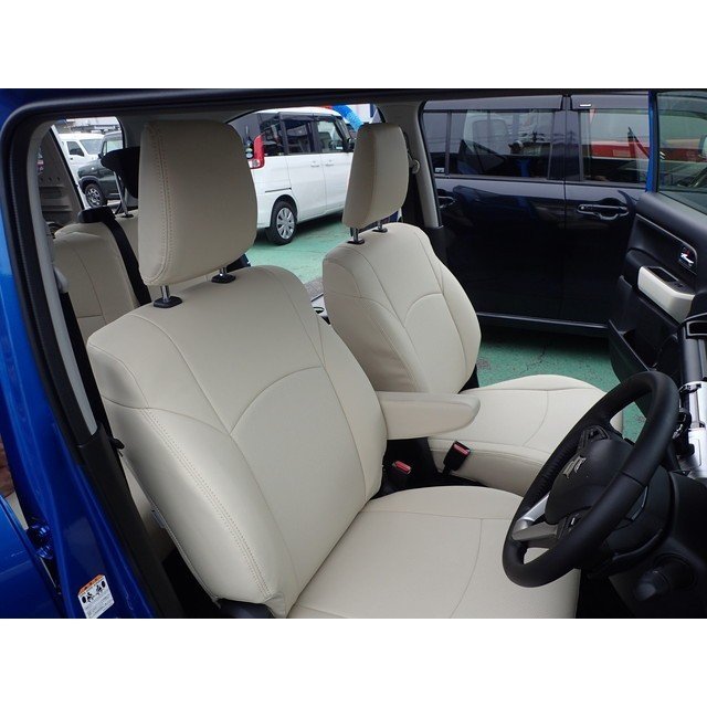 【アイボリー】Clazzio クラッツィオ シートカバー Clazzio Jr XBEE クロスビー (H29/12-) パーソナルテーブル無し車用