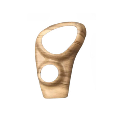 現行 新型 6型 CVT専用 予約商品 (ナチュラルウッド) 3Dドレスアップ シフトノブパネル1P エブリイ バン / ワゴン DA17V/W R6/3- YourParts パネル③ 車