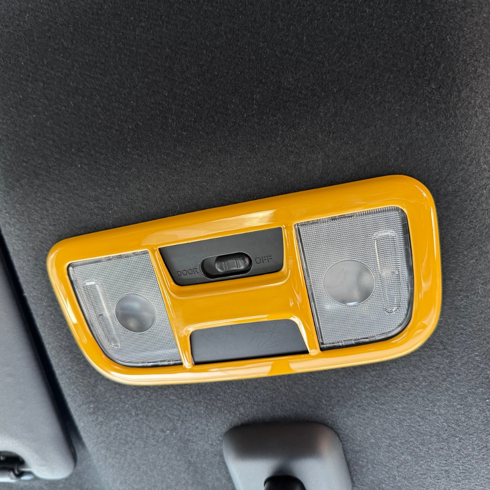 天井のドレスアップに (イエロー) 3Dマップランプパネル1P N-BOX JF1/JF2 JF3/JF4 カスタム プラス スラッシュにも適合 YourParts e0236 車 カスタム