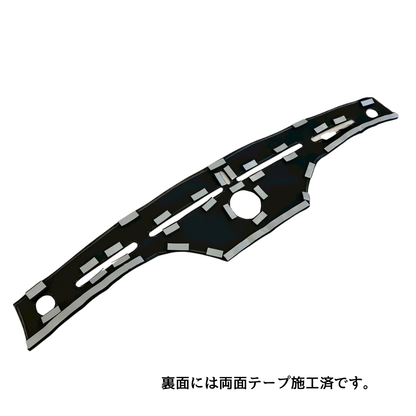 輸入車専門店Luxury Dash Mat (ブラックレザー) ダッシュマット マセラティギブリ MG30系 H28/3- TZconcier e0290 日本製