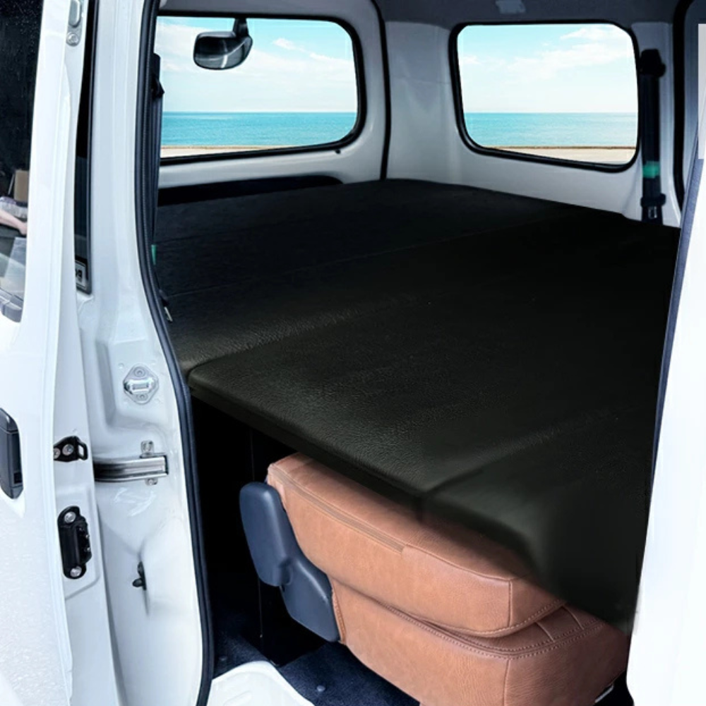 タフ仕様 全長2065mm 高さ5段階 (ブラックレザータイプ) ベッドキット タウンエース バン S403 / S413 R2/9- Field Strike GL / DX