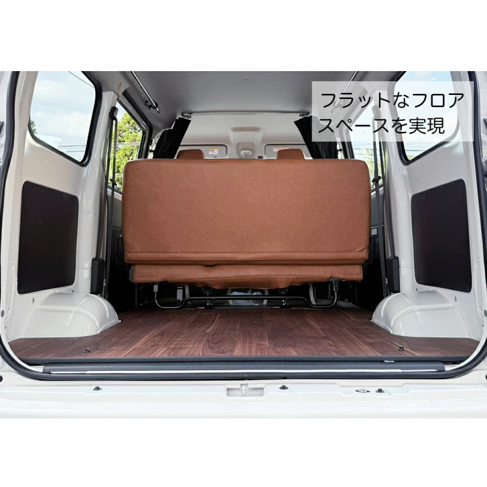 フルサイズ フロアパネル 硬質タイプ (重歩行ダークウッド) 床張りキット タウンエース バン S403 / S413 R2/9- Field Strike GL / DX