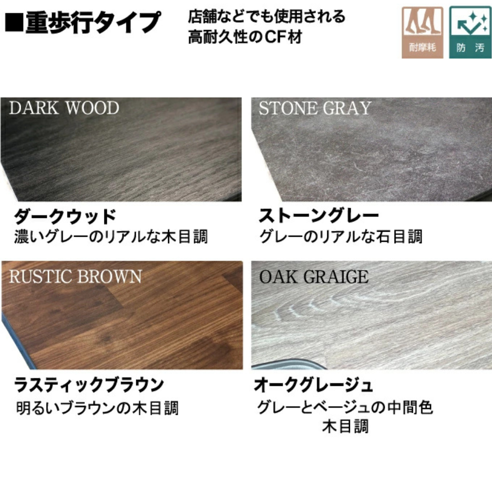 フルサイズ フロアパネル 硬質タイプ (重歩行ストーングレー) 床張りキット タウンエース バン S403 / S413 R2/9- Field Strike GL / DX