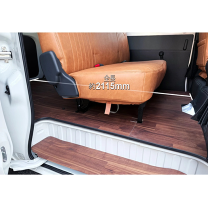 フルサイズ フロアパネル 硬質タイプ (重歩行ストーングレー) 床張りキット タウンエース バン S403 / S413 R2/9- Field Strike GL / DX