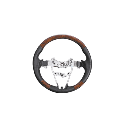 ノーマルグリップ (茶木目) コンビステアリング ワゴンR  MH35/55系 (H29/2-) LANBO SS03B