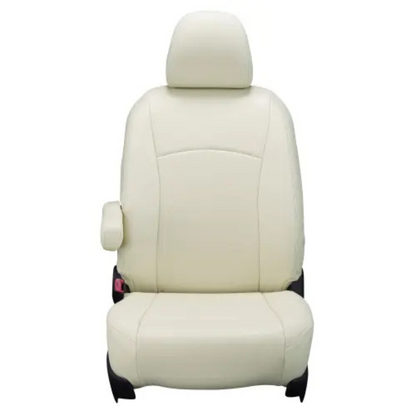 (アイボリー) シートカバー Clazzio Jr スペーシアカスタム MK53S (H29/12-R5/10) クラッツィオ ES-6302 XS パーソナルテーブル有