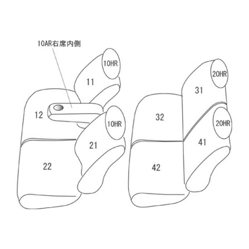 (ブラック) シートカバー Clazzio Jr N-BOX JF1 / JF2 (H23/12-H25/12) クラッツィオ EH-0321 G 納期1.5-2ヵ月 キャンセル不可