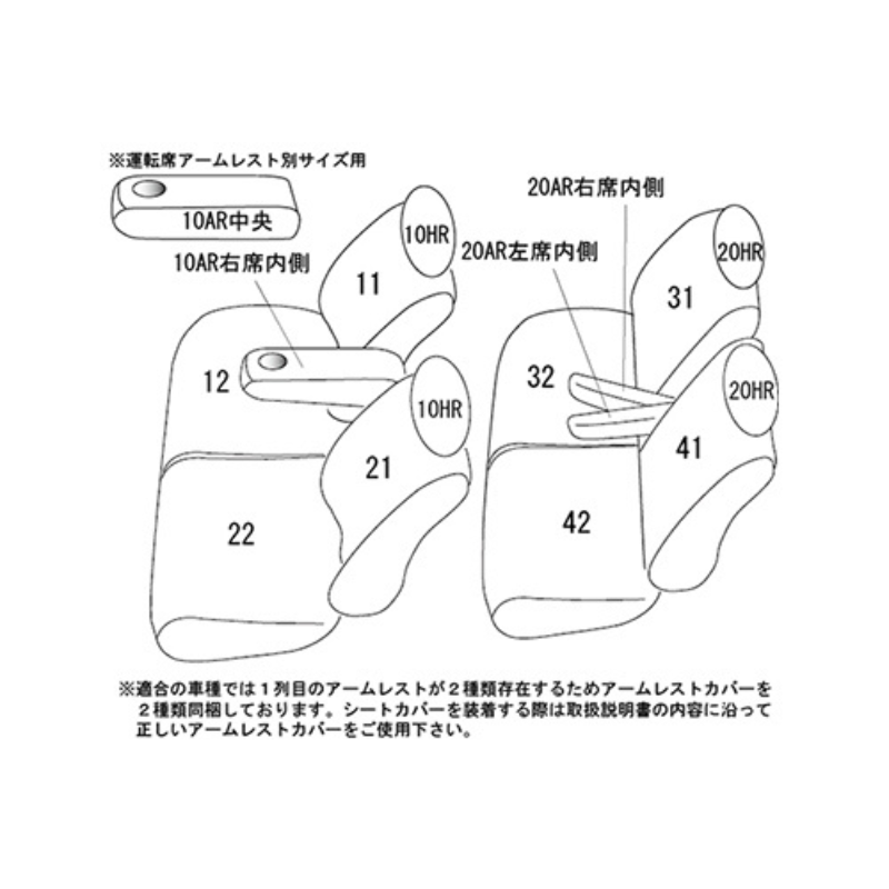 (ブラック) シートカバー Clazzio Jr N-BOX JF1 / JF2 (H27/2-H29/8) クラッツィオ EH-2041 G-Lパッケージ他 バックテーブル 未装備車