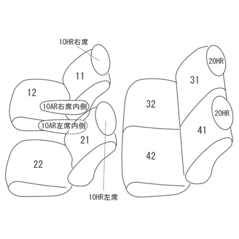 (ブラック) シートカバー Clazzio Jr N-BOX JF3 / JF4 (H29/9-R1/9) クラッツィオ EH-2048 カッパーブラウンスタイル他 納期1.5-2ヵ月 キャンセル不可