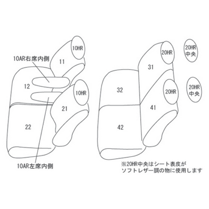 (ブラック) シートカバー Clazzio Jr タント LA650S / LA660S (R4/10-) クラッツィオ ED-6523 X / X ターボ 運転席ロングスライドシート