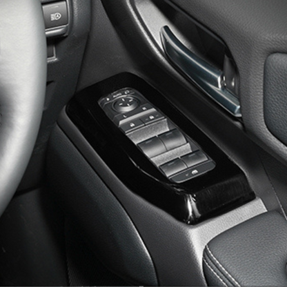 パワーウインドースイッチ部分 (ピアノブラック) 3Dインテリアパネル 4Pセット ランドクルーザー 250系 R6/4- LANBO LP1208-BM126 車 カスタム パーツ 内装