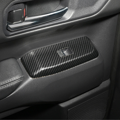 パワーウインドースイッチ部分 (カーボン調) 3Dインテリアパネル 4Pセット ランドクルーザー 250系 R6/4- LANBO LP1208-BM254 車 カスタム パーツ 内装
