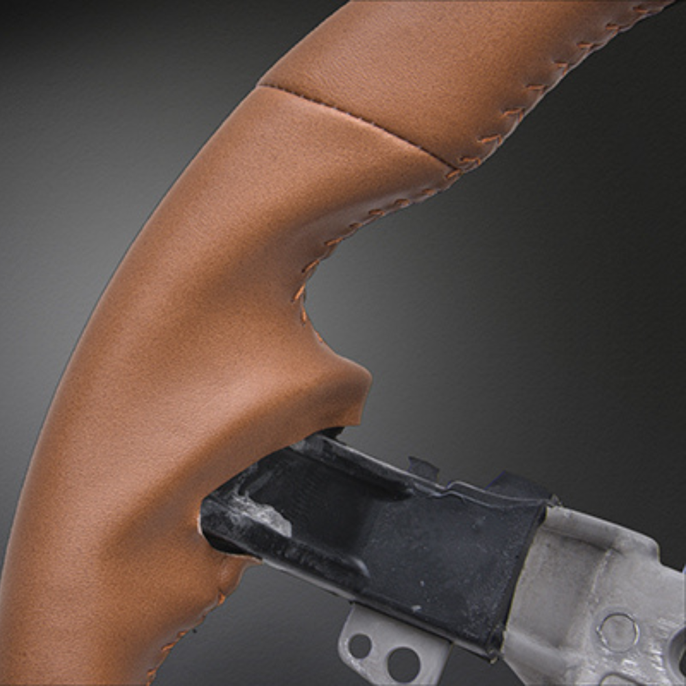 クラシックスタイル (キャメルレザー) オールレザーステアリング ジムニー JB64W H30/7- LANBO LSS06F 車 カスタム パーツ 内装 おしゃれ ドレスアップ