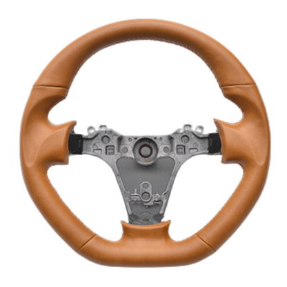 クラシックスタイル (キャメルレザー) オールレザーステアリング プロボックス 160系 H26/8- LANBO LSD006F 車 カスタム パーツ 内装 おしゃれ