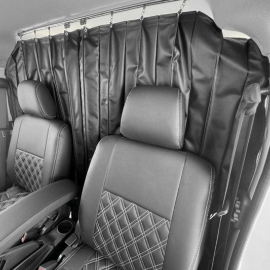 後列のプライベートを守る (ブラック) 間仕切りカーテン タウンエース S403後期 R2/9- SHINKE f5349c01 GL / DX 車 カスタム パーツ 冷房が効く
