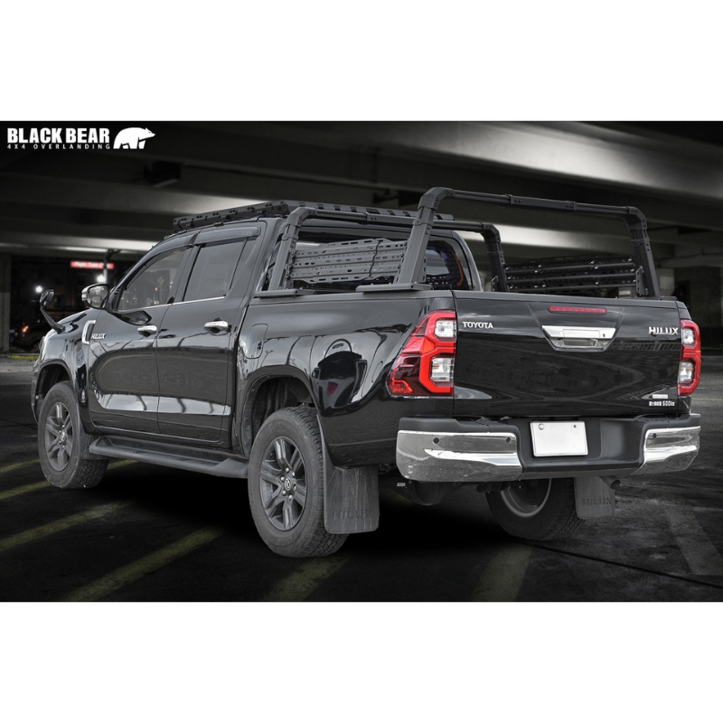 積載能力を強化 武装的ビジュアル ロールバー ハイラックス GUN125 H29/9- RB001 高強度アルミ合金