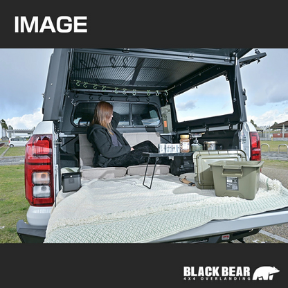 キャノピー+ルーフトップテントが一体化 ピークネストキャノピー ハイラックス GUN125 H29/9- CAN002 LEDハイマウントランプ装備 アウトドア 車中泊