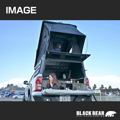 キャノピー+ルーフトップテントが一体化 ピークネストキャノピー ハイラックス GUN125 H29/9- CAN002 LEDハイマウントランプ装備 アウトドア 車中泊