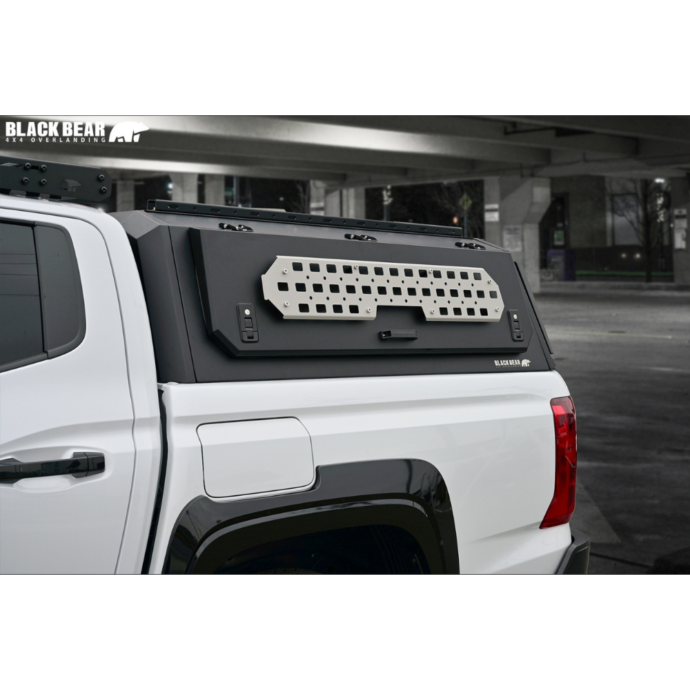 武装的ビジュアル キャノピー トライトン LC2T R6/2- CAN003 アルミ合金 レール付 LED3WAYハイマウントランプ装備
