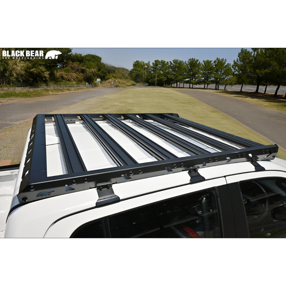 積載能力アップ ロータイプ ルーフラック ハイラックス GUN125 H29/9- RF001 車種専用設計 アウトドア 車中泊 キャンプ