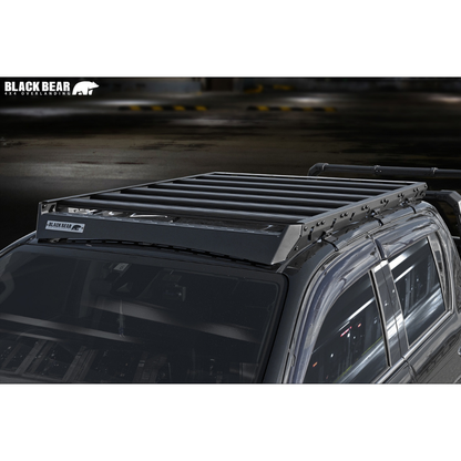 積載能力アップ ロータイプ ルーフラック ハイラックス GUN125 H29/9- RF001 車種専用設計 アウトドア 車中泊 キャンプ