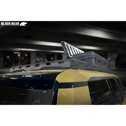 積載能力アップ ロータイプ ルーフラック ロングタイプ ランドクルーザー 250系 R6/4- RF002 車種専用設計 アウトドア 車中泊 キャンプ