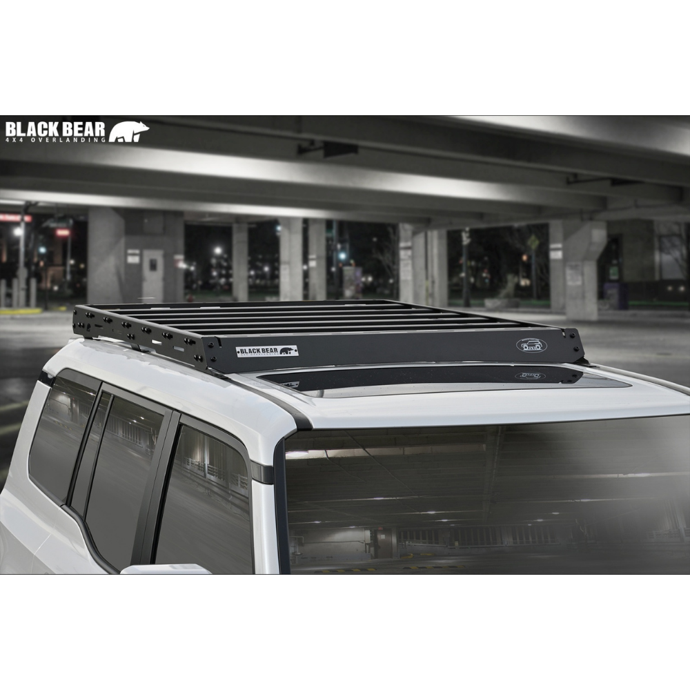 積載能力アップ ロータイプ ルーフラック ショートタイプ ランドクルーザー 250系 R6/4- RF003 車種専用設計 アウトドア 車中泊 キャンプ