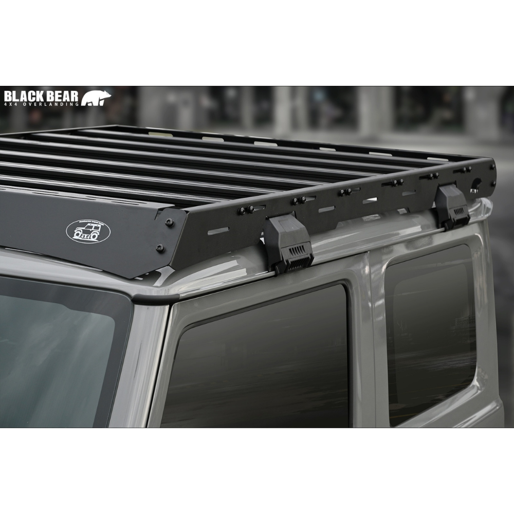 積載能力アップ ロータイプ ルーフラック ジムニー シエラ可 JB64W / 74W H30/7- RF004 車種専用設計 アウトドア 車中泊 キャンプ