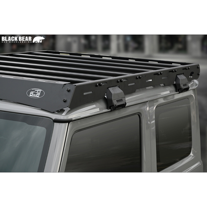 積載能力アップ ロータイプ ルーフラック ジムニー シエラ可 JB64W / 74W H30/7- RF004 車種専用設計 アウトドア 車中泊 キャンプ