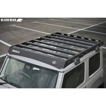 積載能力アップ ロータイプ ルーフラック ジムニー シエラ可 JB64W / 74W H30/7- RF004 車種専用設計 アウトドア 車中泊 キャンプ