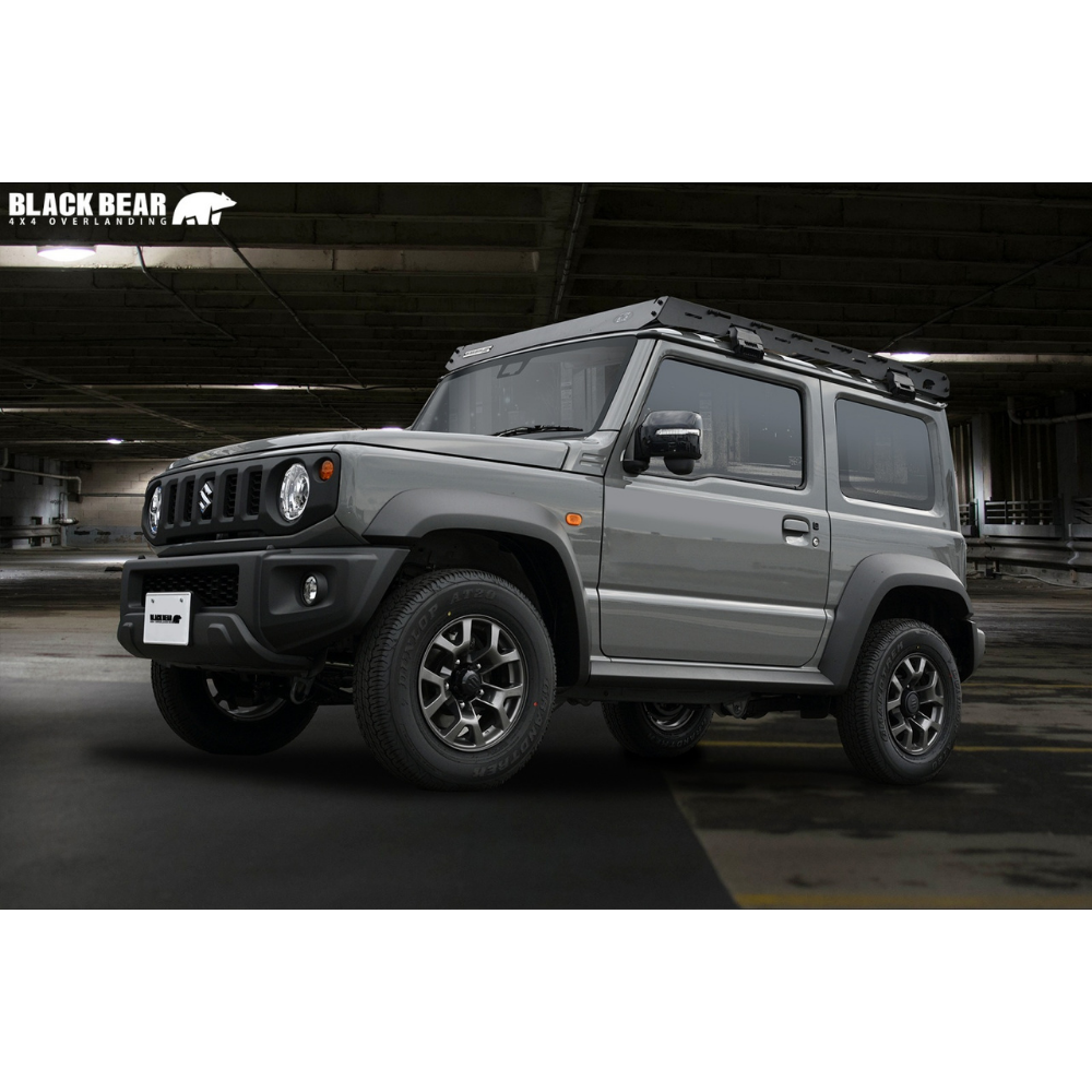 積載能力アップ ロータイプ ルーフラック ジムニー シエラ可 JB64W / 74W H30/7- RF004 車種専用設計 アウトドア 車中泊 キャンプ