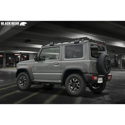 積載能力アップ ロータイプ ルーフラック ジムニー シエラ可 JB64W / 74W H30/7- RF004 車種専用設計 アウトドア 車中泊 キャンプ