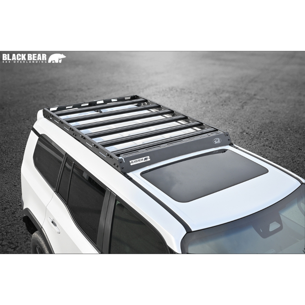 積載能力アップ ロータイプ ルーフラック ショートタイプ ランドクルーザー 300系 R3/8- RF006 車種専用設計 アウトドア 車中泊 キャンプ