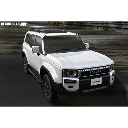 積載能力アップ ロータイプ ルーフラック ショートタイプ ランドクルーザー 300系 R3/8- RF006 車種専用設計 アウトドア 車中泊 キャンプ