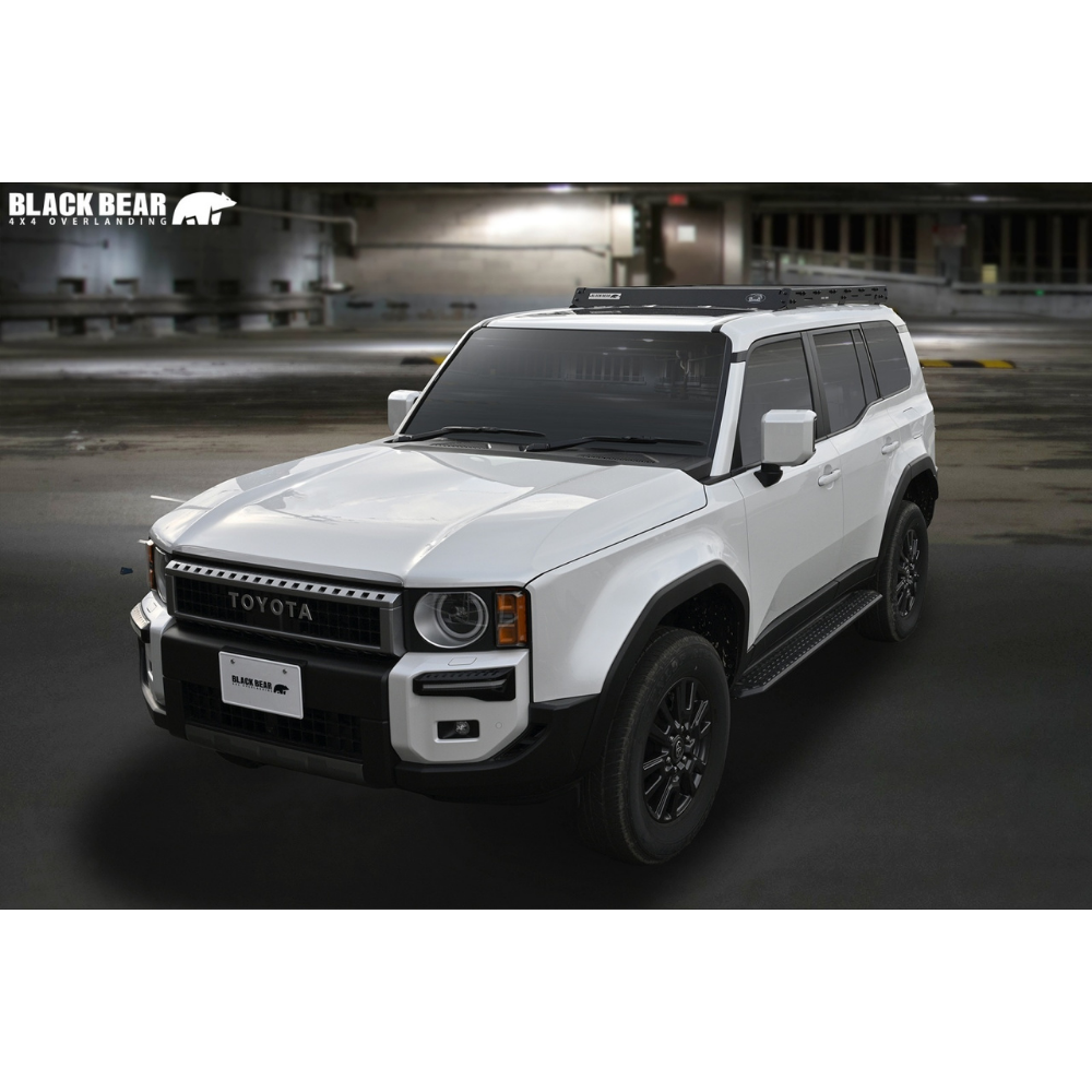 積載能力アップ ロータイプ ルーフラック ショートタイプ ランドクルーザー 300系 R3/8- RF006 車種専用設計 アウトドア 車中泊 キャンプ