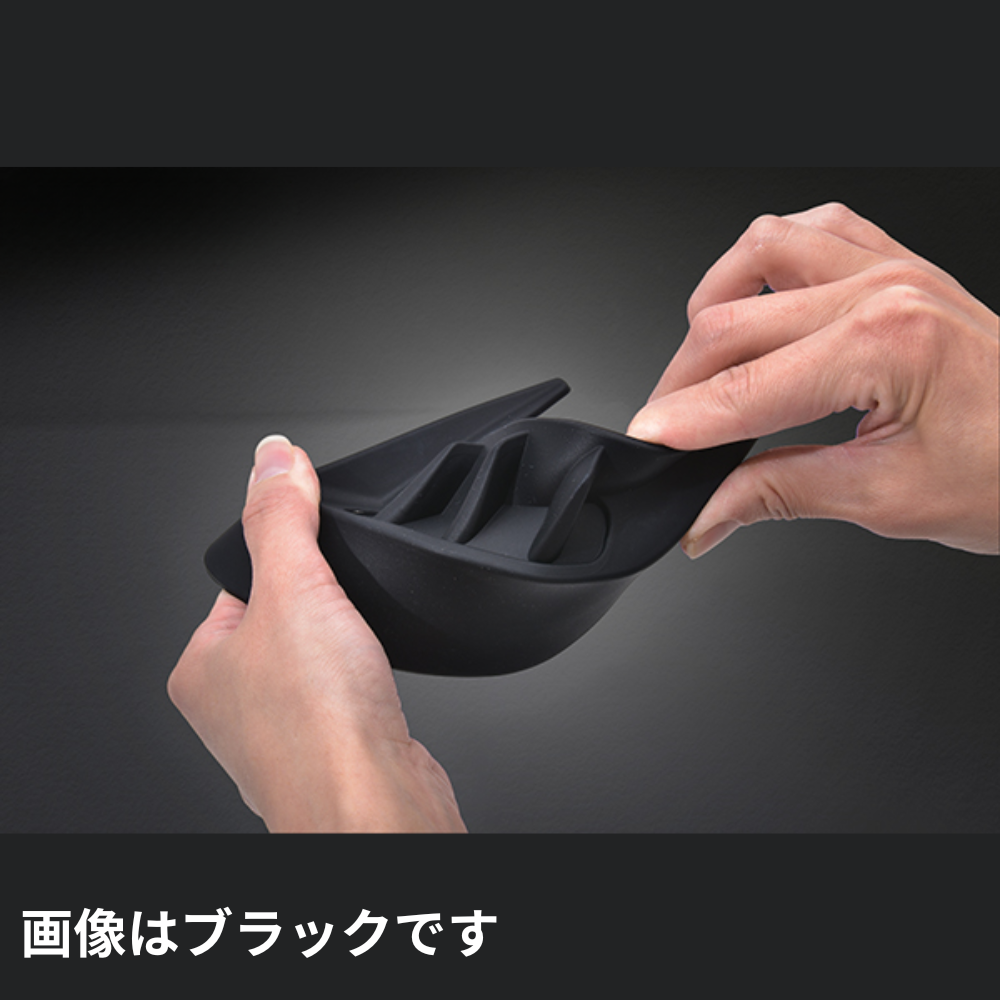 汎用 お好きな場所をダクトルックに (カーボン調) ダミーフェンダーダクト 2Pセット DUP56 ワンポイントに 軟質ラバー製 車 カスタム パーツ おしゃれ