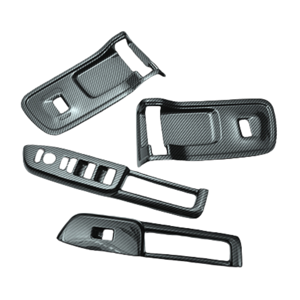 N-BOX カスタムにも適合 JF5/6 3D パワーウインドースイッチパネル 4Pセット P1205-BM254 | 車種専用カスタムパーツのユアパーツ