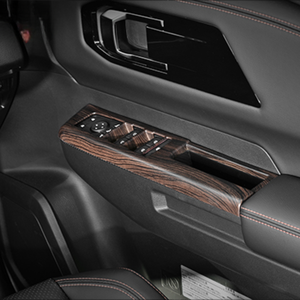 唯一無二のTRITON (ダークブラウン) パワーウインドースイッチパネル 4ピースセット トライトン LC2T R6/2- WD103897-BM351 内装 インテリア 車内