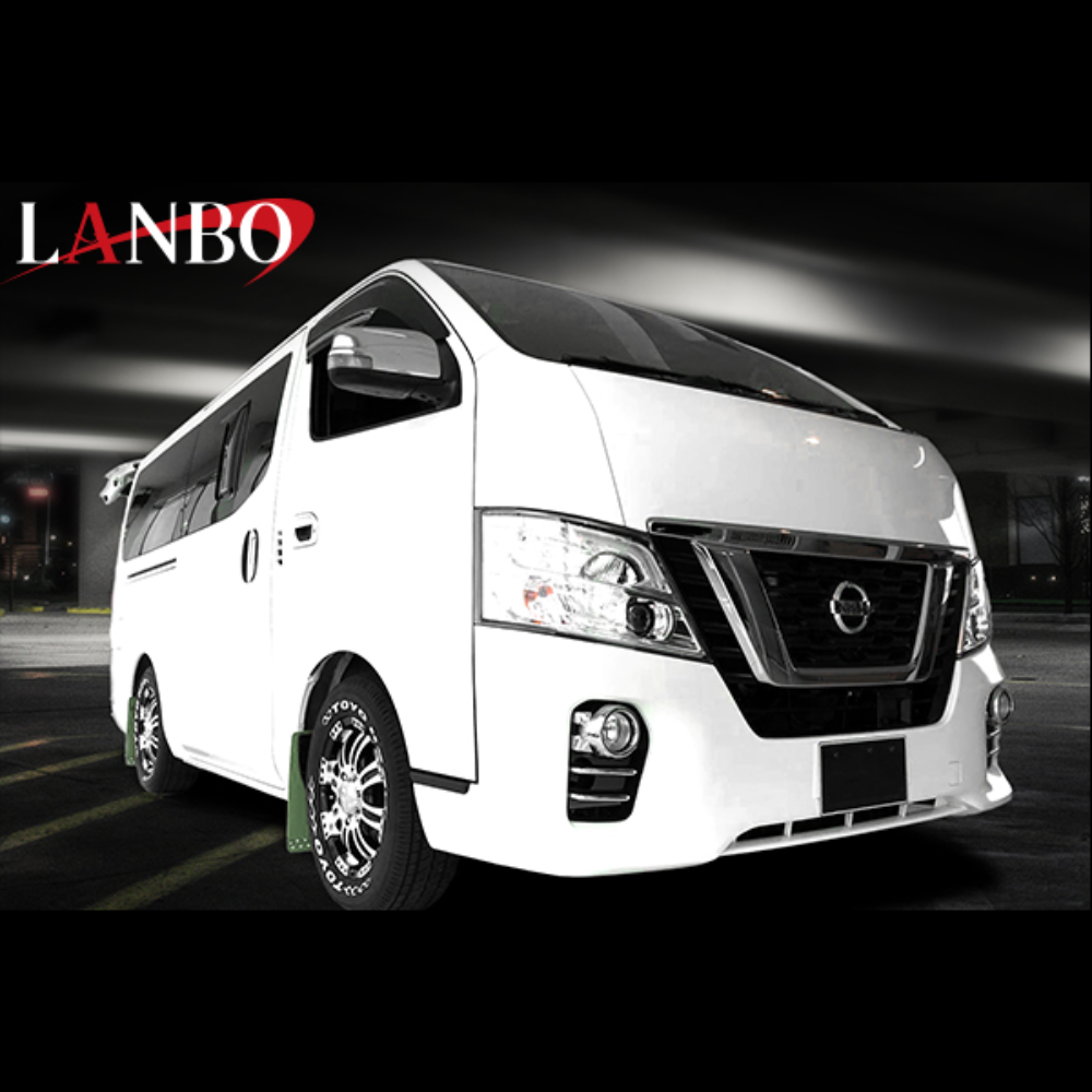 アゲ系機能重視 (グリーン) マッドガード4P キャラバンNV350 E26 H24/6- WD100556-GR 泥除け 外装 エクステリア ドレスアップ カスタム