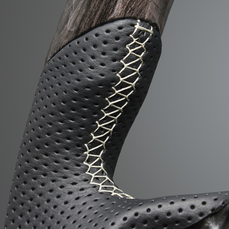 (ウズラモクブラウン) 純正交換ガングリップステアリング 現行アルファード 40系 Xグレード専用 LS200 ヒーター対応/アクティブ操舵機能付車は装着不可