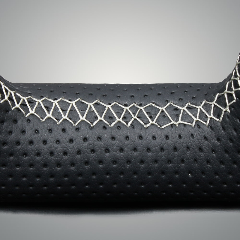 (ピアノブラックxシルバーステッチ) 純正交換ガングリップステアリング オデッセイ RC系前期 H25/11-R2/9 LS261 4スポーク専用　ハイブリッド車可