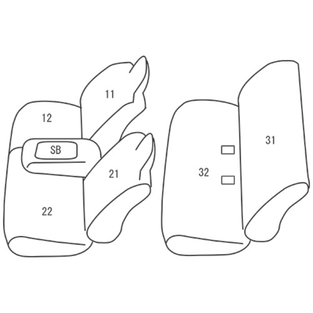 現行新型DX/EX リヤクーラー有 (ブラック) クラッツィオシートカバー ジュニア Clazzio Jr キャラバン NV350 R7/9- EN-5655 標準ボデイ