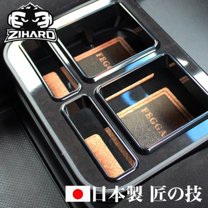 新車にお薦め 国内受注生産 (マホガニー黒木目) フロントセンターテーブル デリカD5 CV系 前期 後期 ZFC05 機能性テーブル