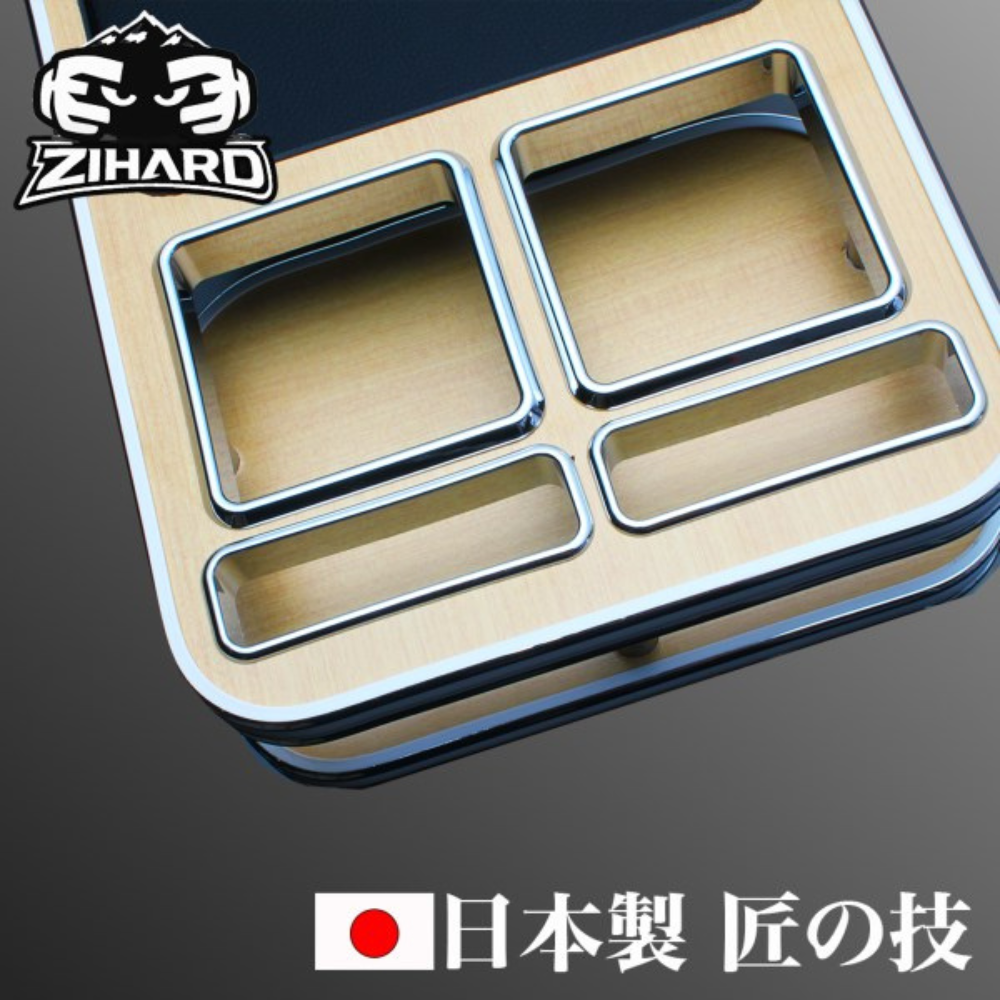 新車にお薦め 国内受注生産 (ライトチェリー) フロントセンターテーブル デリカD5 CV系 前期 後期 ZFC06 機能性テーブル