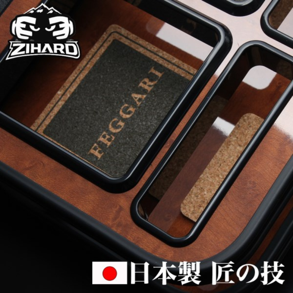 新車にお薦め 国内受注生産 (茶木目調) フロントセンターテーブル デリカD5 CV系 前期 後期 ZFC08 機能性テーブル