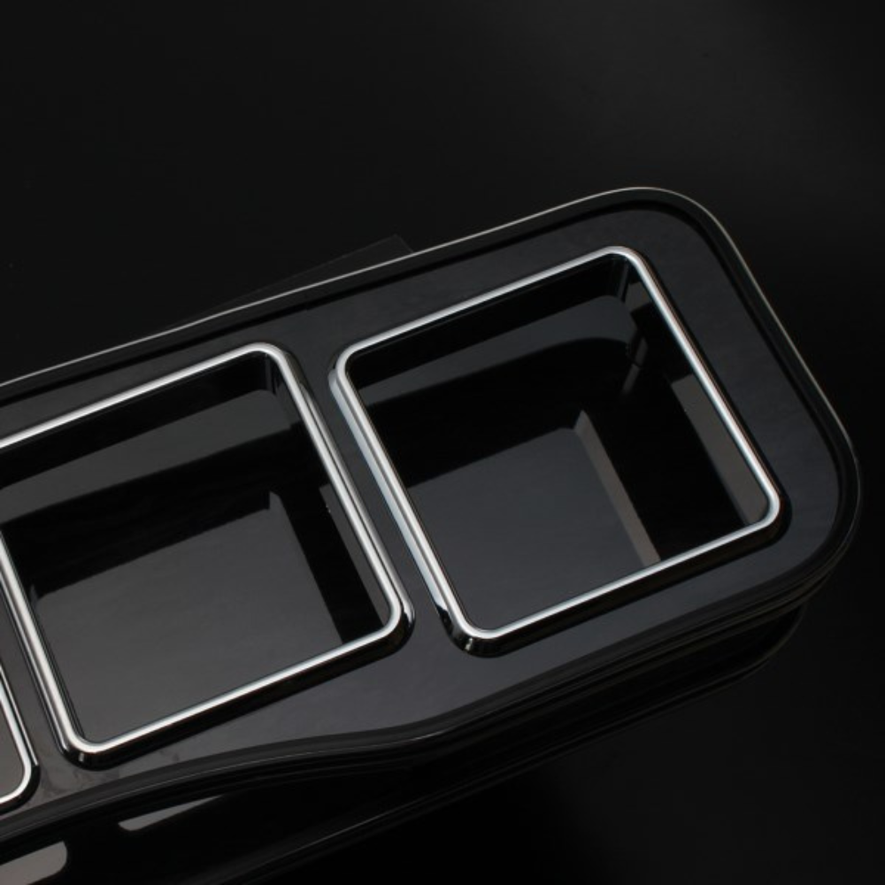 MADE IN JAPAN 受注生産 (ブラックウッド) 助手席フロントテーブル ハイエース 200系 1-9型 標準ボデイ FT256-03