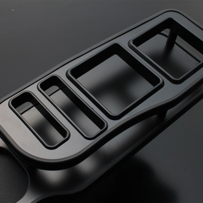 WIDE専用 受注生産 (マットブラック) 助手席フロントテーブル ハイエース 200系 1-9型 ワイドボディ FT258-01
