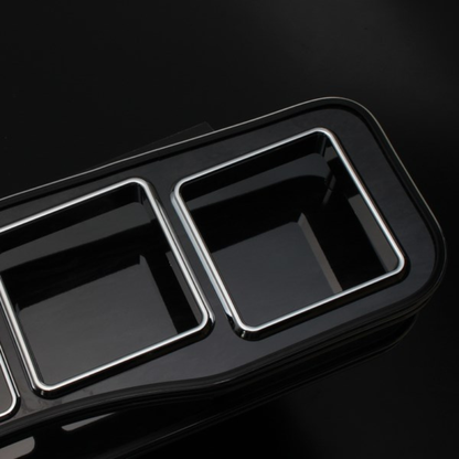 WIDE専用 受注生産 (ブラックウッド) 助手席フロントテーブル ハイエース 200系 1-9型 ワイドボディ FT258-03