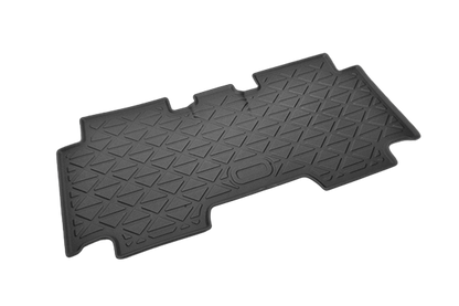 (ブラック) TPE素材採用 3D フロアマット 後部席5人乗り用 シエンタ MXPC10/15G MXPL10/15G (R4/8-)