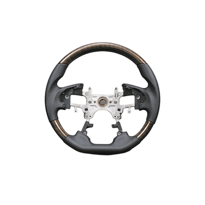 (木目調) ガングリップ コンビステアリング オデッセイ RC系 前中期 2013/11-2020/10 4本スポーク車用